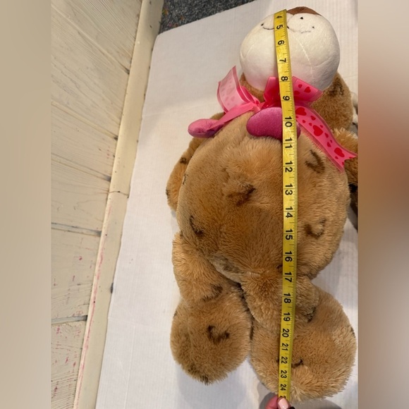Brown Speckled Bear Stuffed Animal - Picture 11 of 11
